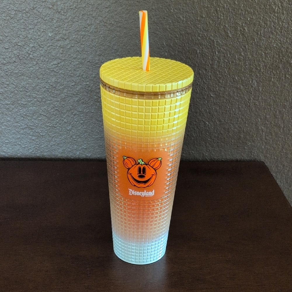 Starbucks Disneyland Halloween 🎃 Yellow and Orange Drinkware Tumbler